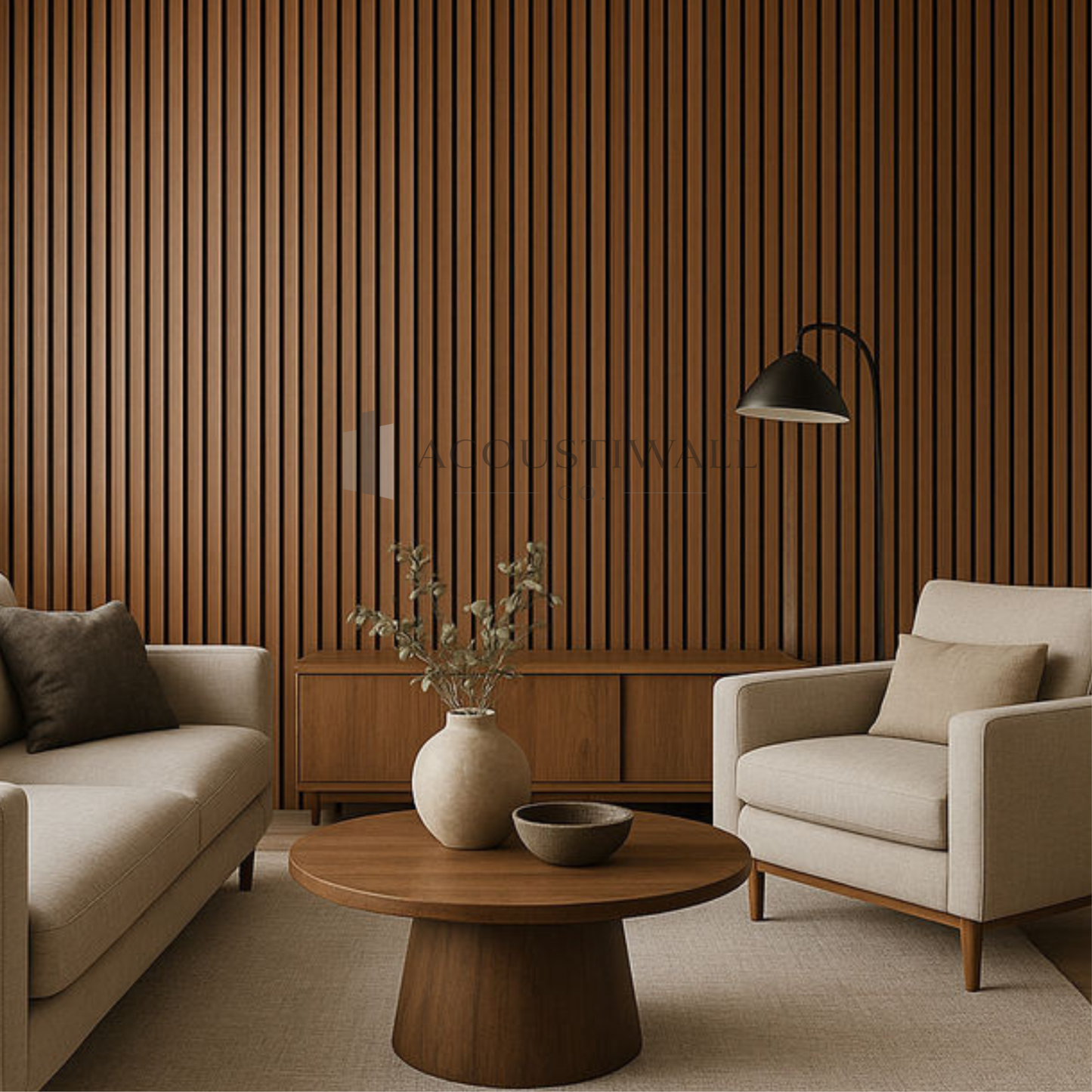 AcoustiWall Pro™ Flexible Acoustic Panel – 300 × 40 cm